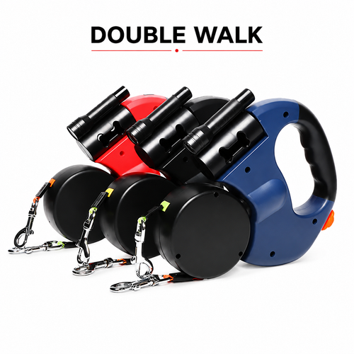 Double Walk — guia retrátil dupla, visão principal